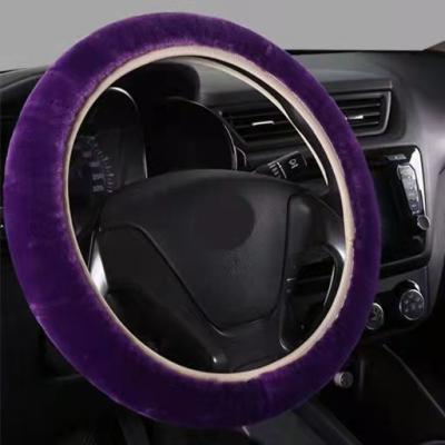 China winter suede steering wheel cover best selling universal steering wheel cover best selling car steering wheel cover for sale