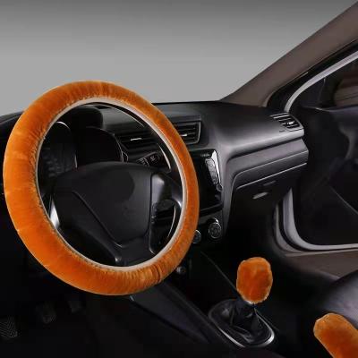 China Perfectly Fit Steering Wheel Cover Fortune Telling Hairy Steering Wheel Cover New Listing Steering Wheel Cover Sewing Machine for sale