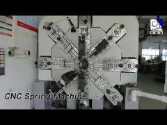 Automobile CNC Spring Machine 68.5KW 12 Axis Camless Computerized