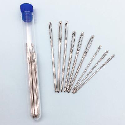 China Hand Sewing Needles Needle Stainless Steel Big-Eye Sewing Machine Blunt Sewing Needles for sale