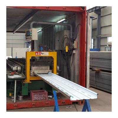 China Modern heat preservation and wind resistance curved Al-MG-Manganese alloy metal standing seam roofing panel system for sale