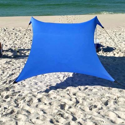 China UV-resistant outdoor pop up beach tent camping tent with sandbag for sale