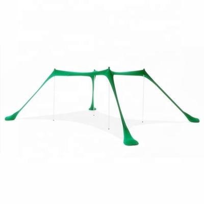 China 2021 New UV-Resistant POP UP Beach Tent Sun Shelter UPF50+ With Sand Shovel, Pegs Outdoor Shade For Camping for sale