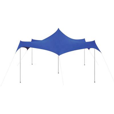 China POP UV-Resistant UPF50+ Beach Tent Sun Shelter 4.5mx4.5m with Sand Shovel, Pegs Outdoor Shade for Camping for sale