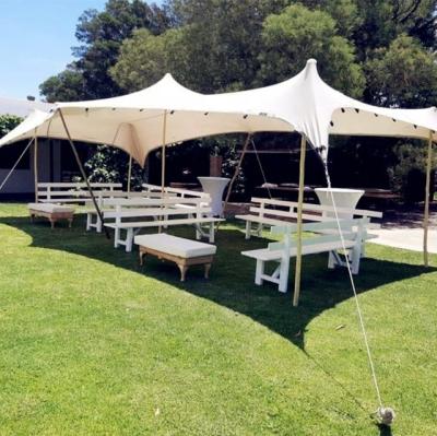 China Extended Type 8x10M High Quality Outdoor Freestanding Style Stretch Tent For Party/Wedding/Events With Aluminum Poles for sale