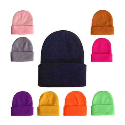 China breathable & Beanie Keep Warm Fashion New Hip Hop Winter Hat Skullies Waterproof Knitting Unisex Soft Solid Color Knit Skullies Hats For Women Men for sale