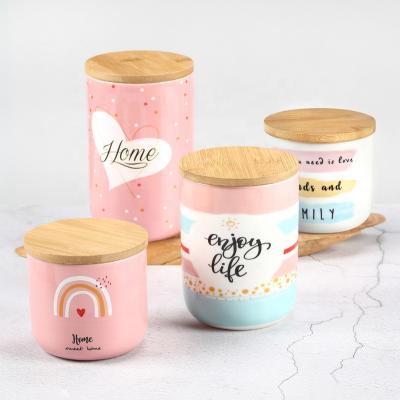 China New Disposable Bone China Disposable Tableware Coffee Cup Luster Ceramic Pot Mugs With White Ceramic Lid for sale