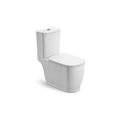 China Concealed Tank Best Seller In Eastern Europe New High End Rimless Washdown One Piece Toilet for sale