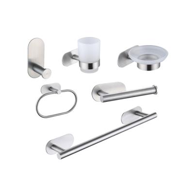 China Sustainable Stainless Steel Toilet Bathroom Accessories Set for sale