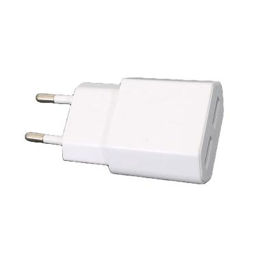 China New Dual USB Port EU 5V2.4A Wall Charger with CE ERP RoHS MLF-B320502400UE for sale