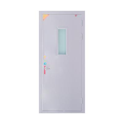 China Fire prevention China Direct Supply Cold Plate Galvanized 50 Fire Proof Door 1.2mm Door Frame Plate Thickness Fire Door for sale