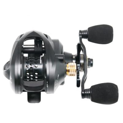 China Lightweight Double Wheel Sea 6+1BB 7.2:1 Metal Droplet Wheel Cup Fishing Straight Fishing Boat for sale