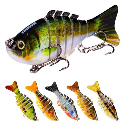 China Multisection Fish 12.1g/10cm Section Bait Artificial Bait Fishing Hard Lure Simulation Bait HS-009 for sale