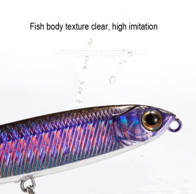 China Factory Direct Sale Hard Lure 10g 10cm Pencil Prime Top Water Unpainted Lures Fishing SSF-1 for sale