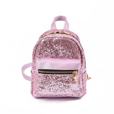 China Korean Style Anti-theft Ladies Fashion Backpack Sequined Student Backpack Travel Bag for sale