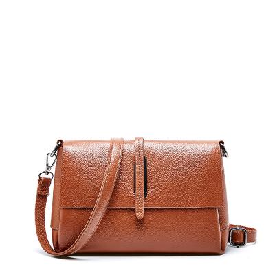 China New GENUINE LEATHER Leather Handbags Fashion Underarms Top Layer Cowhide Small Square Purse Women Bag Shoulder Cross - Body Bag for sale