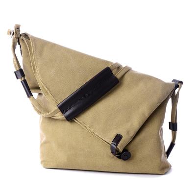 China Canvas Handbag Fashion Tote Bag Cross Section Large Capacity Shopping Bag Shoulder Bag for sale