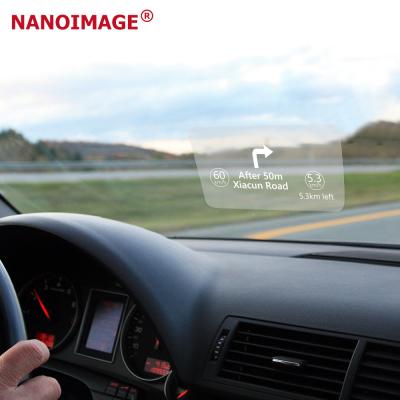 China Refection HUD Projective Film Car GPS Navigation Tools Head Up Display Carnice Windshield Refection Film for sale