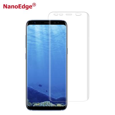 China 3D Soft Bendable Full Cover NANOEDGE TPU Screen Protector Film Water Install Coating 3D Curved Film For Samsung Galaxy S8 Screen Guard for sale