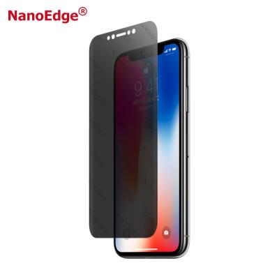 China Explosion-Queer 3D Full Size Screen Protector Spy Anti Damp Apply Privacy Screen Film Better Than Tempered Glass For iPhone X for sale