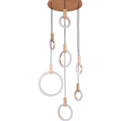 China Contemporary special price, good quality, modern customizable, stairwell, living, dining long LED chandelier pendant lights of lighting fixtures for sale