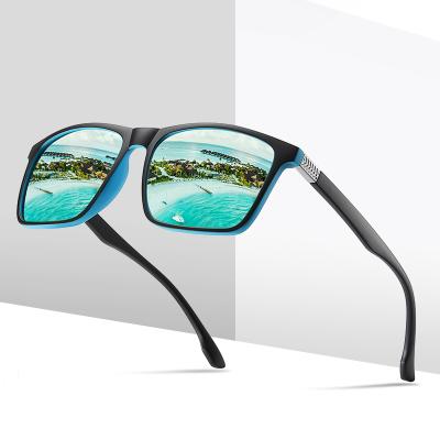 China 2022 Fashion Sunglasses New Polarized Glass Style UV400 TR Luxury Fashionable Square Frames Sun Glasses for sale