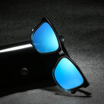 China Fashion Sunglasses 2022 Square High Quality Frames Polarized PC Lens Wholesale Shape Cheap Mens Sunglasses for sale