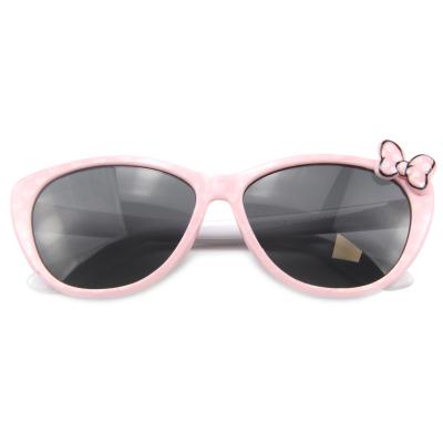 China EUGENIA 2021 Kids Sunglasses Cute Cat Eye Sunglasses Bowknot Decorated Sunglasses For Boys Girls for sale