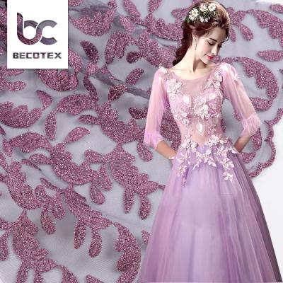 China 2019 Sustainable Professional Hot Selling Custom Made French Lace Fabric For Dress Dress for sale