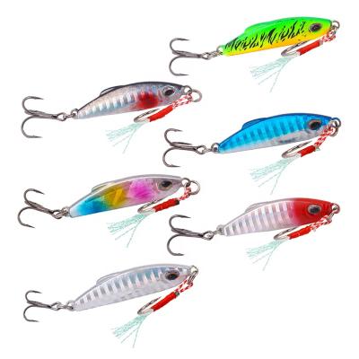 China 2021 New 30g 6.5cm Bass Jigs Jig Lure For Sea Fishing Slow Casting Jigs Lures MetalLures-C0049 for sale