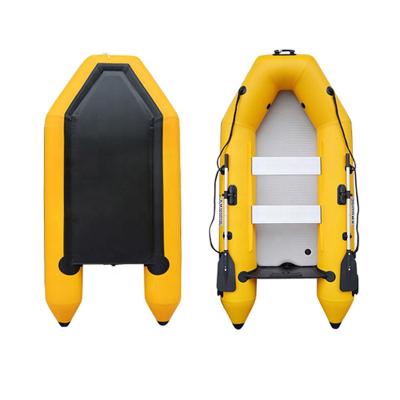 China Hot Selling Factory Price Chinese Rescue Boat 280cm PVC Unisex Inflatable Boats Fishing Inflatable Boats For Sale for sale