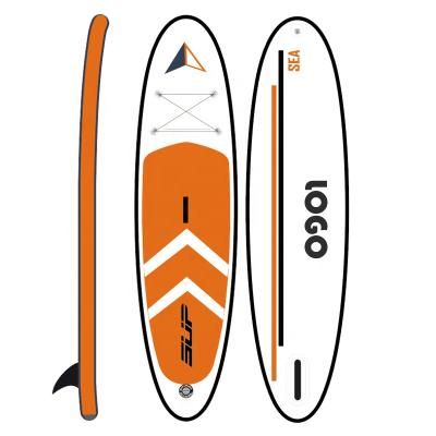 China Unisex All Round Boards For Beginners Factory Double Layer Melting Light Sip Inflatable Stand Up Paddle Board for sale