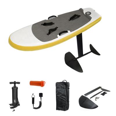 China Unisex Inflatable Hydrofoil Surfboard Aluminum Panel Hydrofoil Paddle Boards Inflatable Wind Surf Sip With Wings for sale