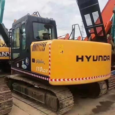 China Used Hyundai 110 LC-7 crawler excavator Secondhand excavator in stock for sale 0.59mÂ³ for sale