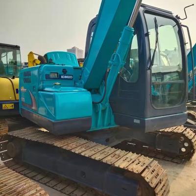 China Mini used Kobelco SK75 crawler excavator Secondhand excavator in stock for sale 0.4mÂ³ for sale