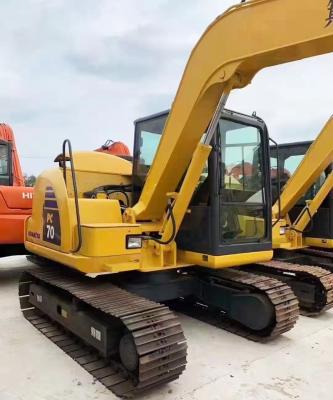 China Second-hand Komatsu Pc70 crawler excavator used excavator for sale 0.3mÂ³ for sale