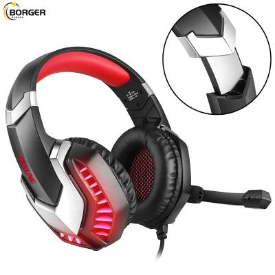 China Headphone Headset Over-Ear Wired Deep Bass Gaming Headphones Gaming Earphones Stereo With Microphone For PC PS4 Xbox Gamer for sale