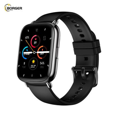 China Touch Screen Smart Watch UM68T Accurate Heart Rate Blood Pressure Oxygen Fatigue Monitoring Motion Waterproof for sale