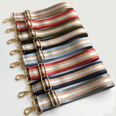 China 2 Inch Glitter Cross Bag REWIN Accessories - Body Tie Adjustable Shinny Shoulder Bag Belt Ties Striped Purse Hanger Replacement for sale