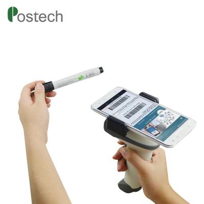 China Logistics Industry HS02 2D QR Android Barcode Scanner Tether Phone Warehouse Handheld Scanner for sale