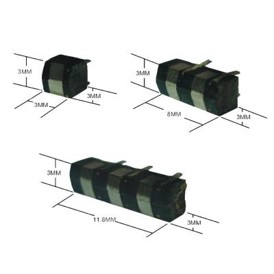 China smallest tiny 0.5mm magnetic head with 1 2 3 tarcks MSR008 MSR009 MSR014 0.5mm magnetic head for sale