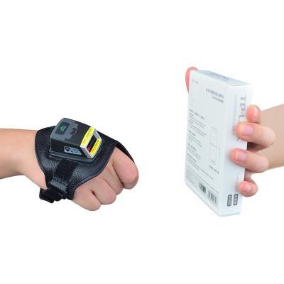 China IP65 Level Warehouse Barcode Scanner , Wearable Glove Barcode Reader For Order Sorting A4 System for sale