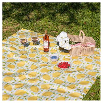 China Outdoor Competition Sand Proof And Waterproof Custom Picnic Mat Large Foldable Picnic Blanket for sale