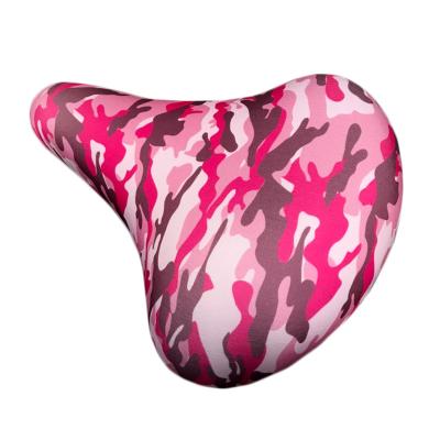 China Waterproof Customizable Water Repellent Exercise Made Of Polyester Fiber Logo Printing Colorful Bike Seat Cover for sale