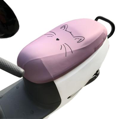 China Rain Fancy Colorful Water Repellent Dust Protector Motorcycle UV Seat Cover for sale