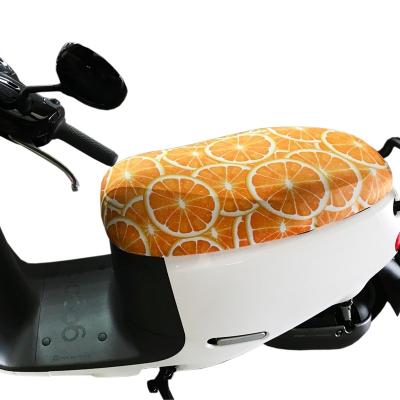 China Fancy Colorful Water Repellent Dust Rain Motorcycle Seat Cover UV Cushion for sale