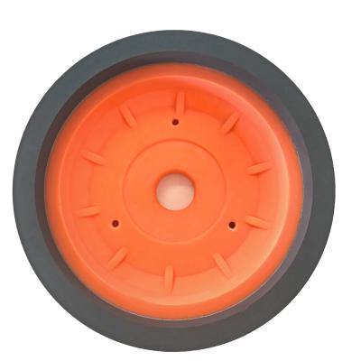 China Glass Processing Link Grinding Orange Cup Resin Beveling Wheel For Glass Machine For Bavelloni Bovone for sale