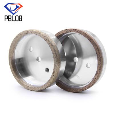 China Diamond Grinding Millstone Aluminum High Quality Rubber Mounted Polishing Wheel for sale