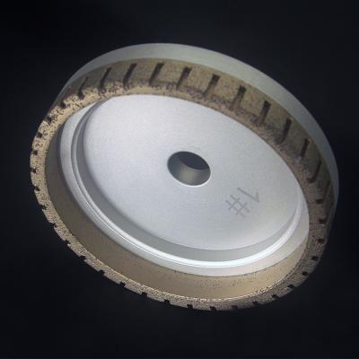 China Glass Edge Processing Bond Diamond Super Quality Vitrified Grinding Wheel for sale