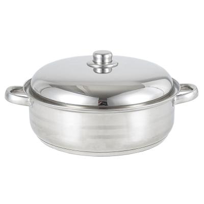 China Sustainable HCP YONGBAO 30CM Hot pot Food Warmer Soup Noodle Pots  Water Cooker Stainless Steel capsulated for sale